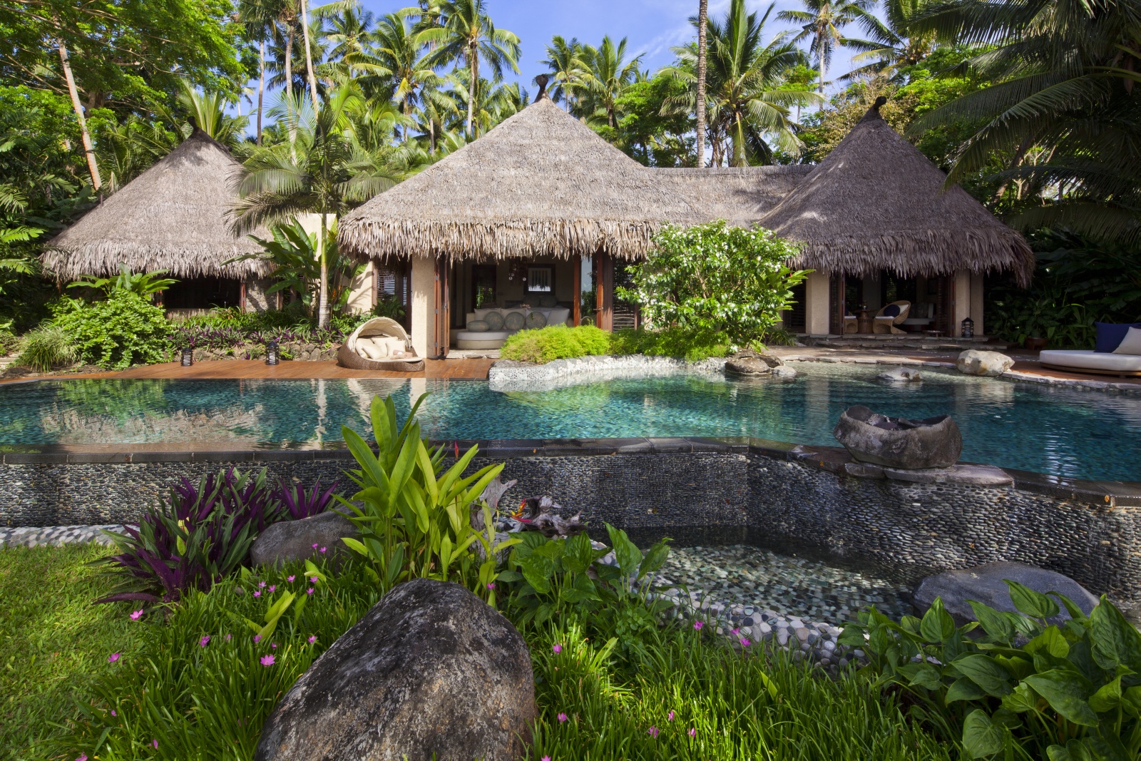 Laucala Island Resort Luxurious Private Fijian Styled Villas